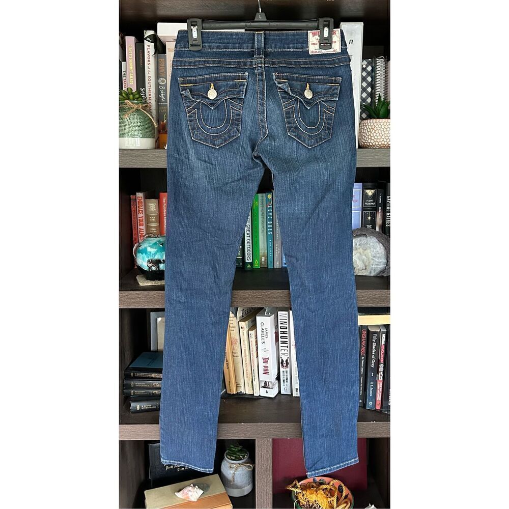 True Religion Brand Jeans Jodie Low-Rise Skinny Jeans Size 25